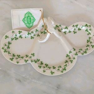New with Tags Irish Porcelain Tray I Godinger